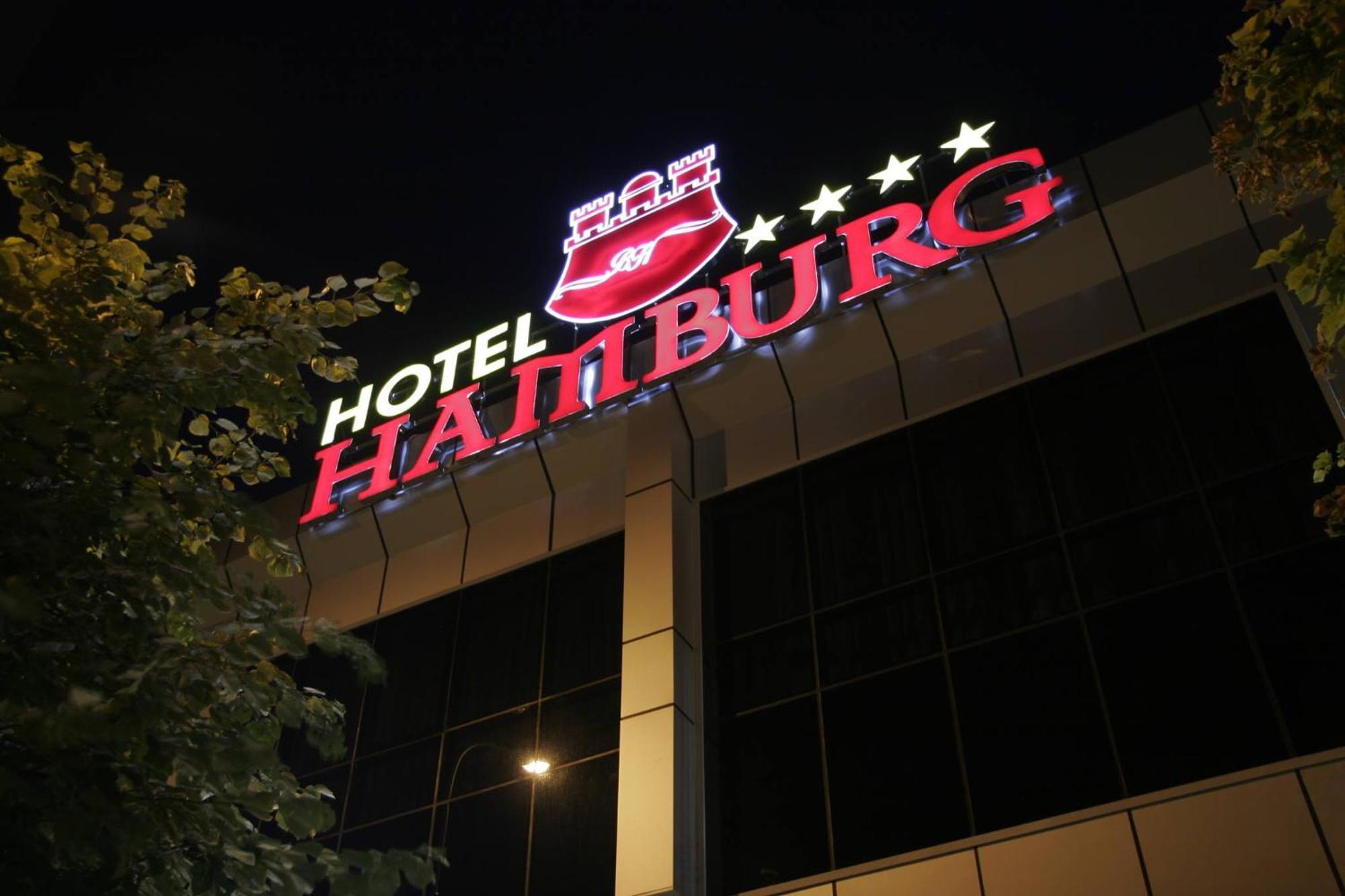 BH Hotel Hamburg Skopje Buitenkant foto