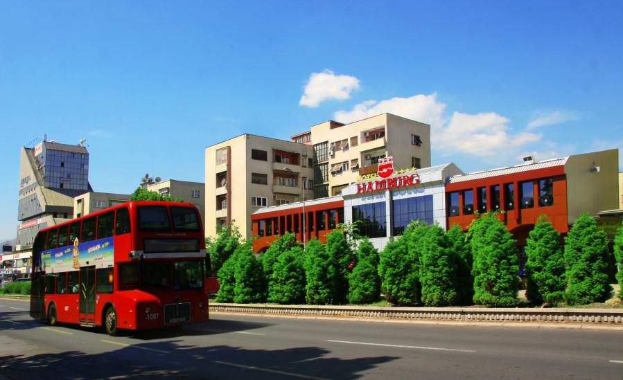 BH Hotel Hamburg Skopje Buitenkant foto