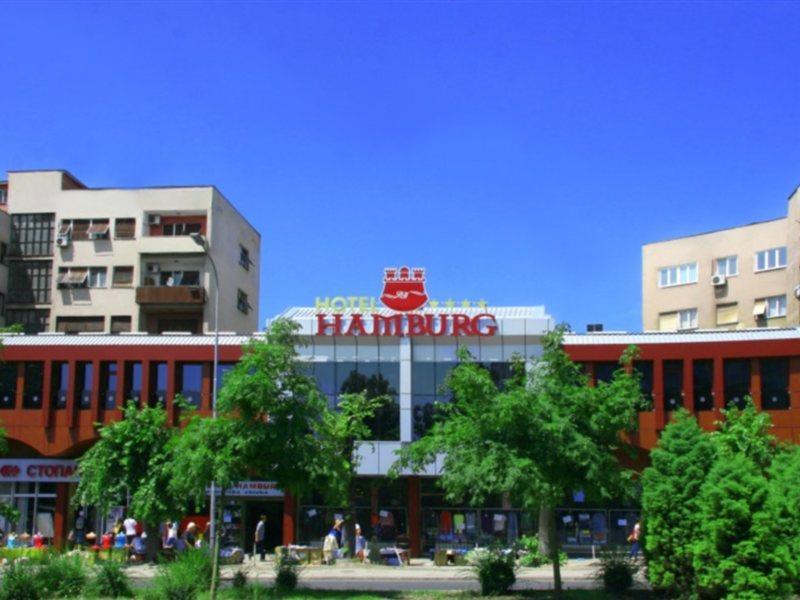 BH Hotel Hamburg Skopje Buitenkant foto